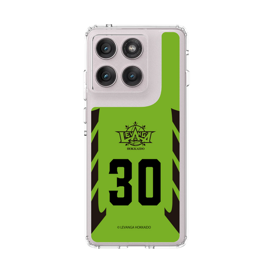 スリムプロテクションケース［ レバンガ北海道 - #30 TOMINAGA - HOME - 表 ］