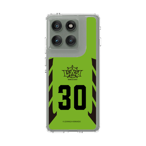 スリムプロテクションケース［ レバンガ北海道 - #30 TOMINAGA - HOME - 表 ］