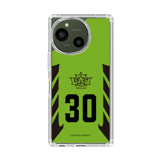 スリムプロテクションケース［ レバンガ北海道 - #30 TOMINAGA - HOME - 表 ］