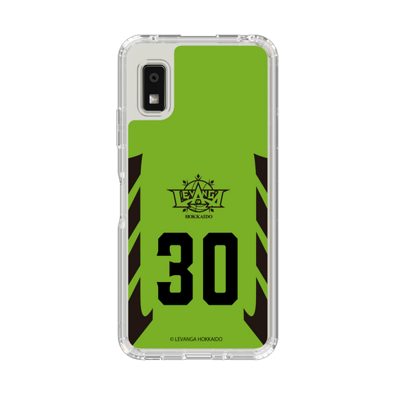 スリムプロテクションケース［ レバンガ北海道 - #30 TOMINAGA - HOME - 表 ］