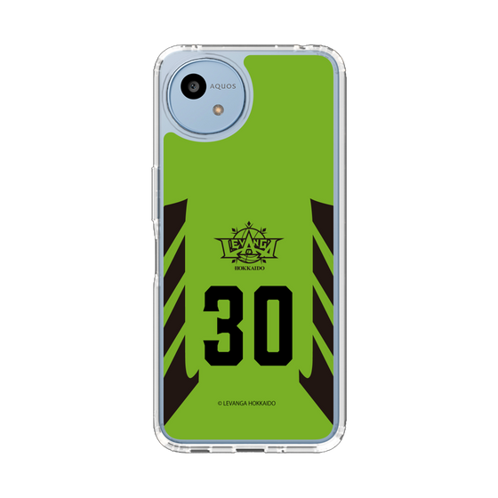 スリムプロテクションケース［ レバンガ北海道 - #30 TOMINAGA - HOME - 表 ］