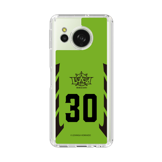 スリムプロテクションケース［ レバンガ北海道 - #30 TOMINAGA - HOME - 表 ］