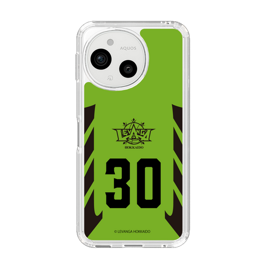 スリムプロテクションケース［ レバンガ北海道 - #30 TOMINAGA - HOME - 表 ］