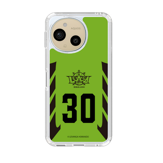 スリムプロテクションケース［ レバンガ北海道 - #30 TOMINAGA - HOME - 表 ］