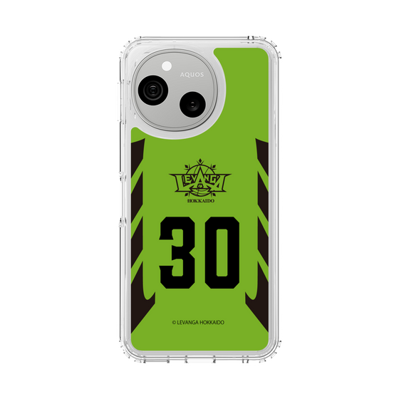 スリムプロテクションケース［ レバンガ北海道 - #30 TOMINAGA - HOME - 表 ］