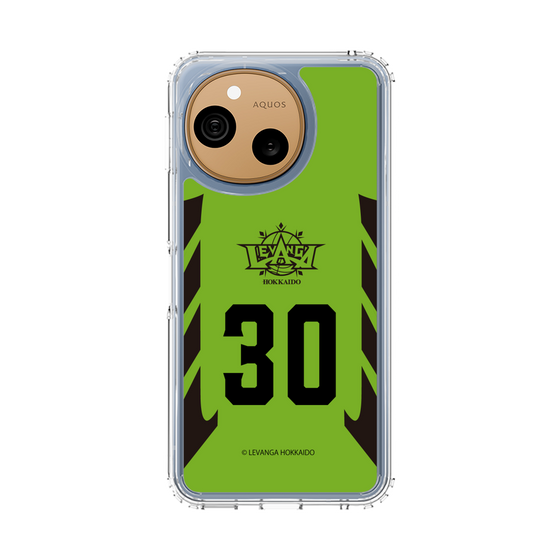 スリムプロテクションケース［ レバンガ北海道 - #30 TOMINAGA - HOME - 表 ］