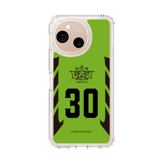 スリムプロテクションケース［ レバンガ北海道 - #30 TOMINAGA - HOME - 表 ］