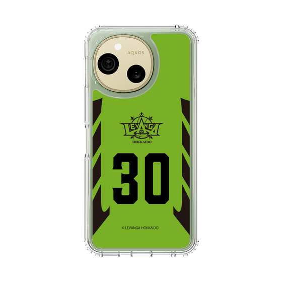 スリムプロテクションケース［ レバンガ北海道 - #30 TOMINAGA - HOME - 表 ］