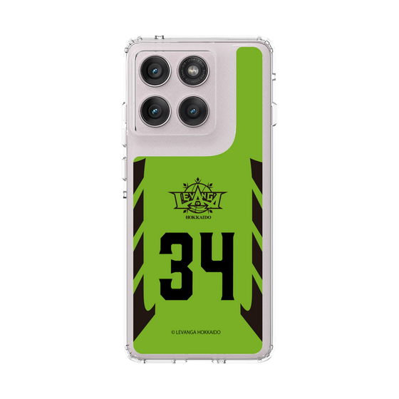 スリムプロテクションケース［ レバンガ北海道 - #34 MORIZANE - HOME - 表 ］