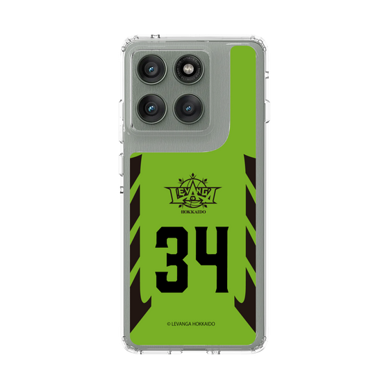 スリムプロテクションケース［ レバンガ北海道 - #34 MORIZANE - HOME - 表 ］