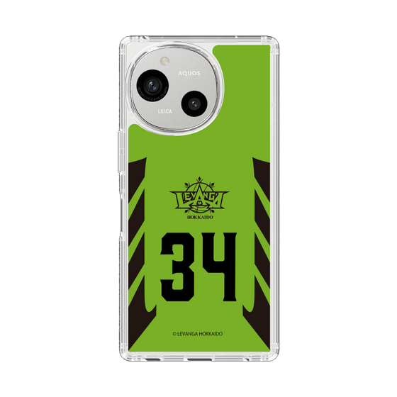 スリムプロテクションケース［ レバンガ北海道 - #34 MORIZANE - HOME - 表 ］