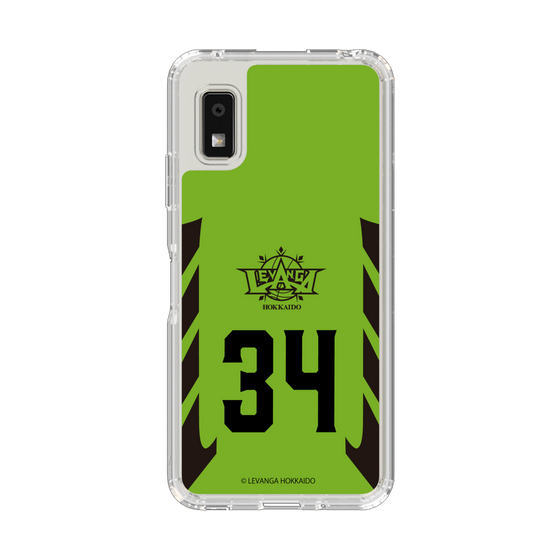 スリムプロテクションケース［ レバンガ北海道 - #34 MORIZANE - HOME - 表 ］