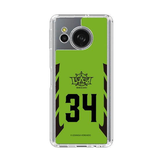 スリムプロテクションケース［ レバンガ北海道 - #34 MORIZANE - HOME - 表 ］