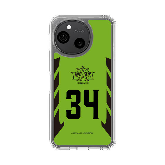 スリムプロテクションケース［ レバンガ北海道 - #34 MORIZANE - HOME - 表 ］