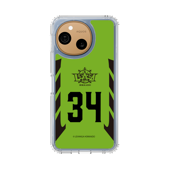 スリムプロテクションケース［ レバンガ北海道 - #34 MORIZANE - HOME - 表 ］