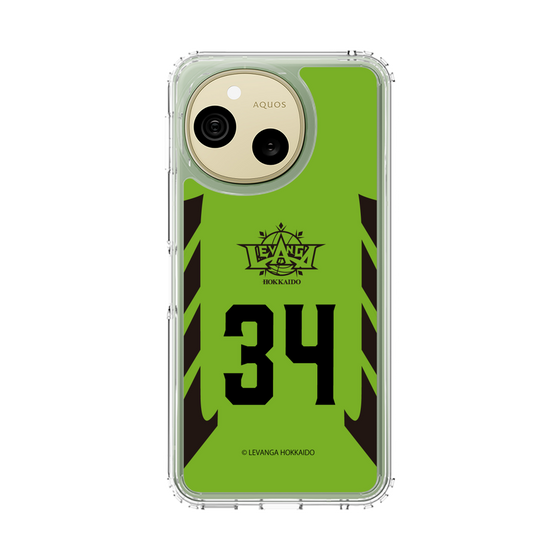 スリムプロテクションケース［ レバンガ北海道 - #34 MORIZANE - HOME - 表 ］