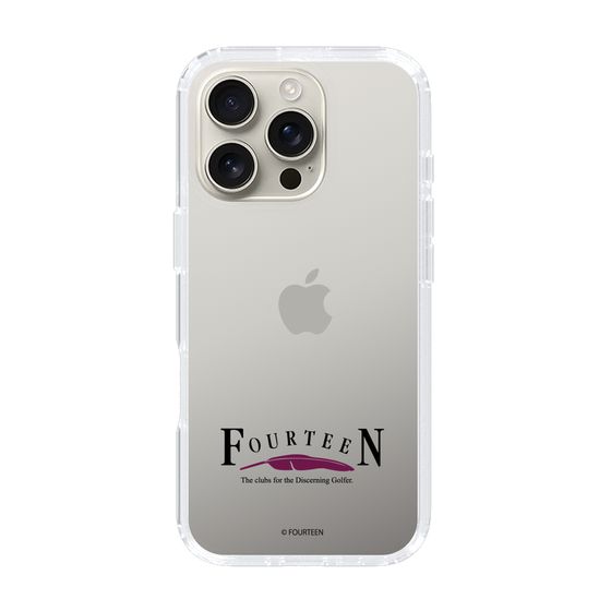 スリムプロテクションケース［ フォーティーン - ロゴ ］