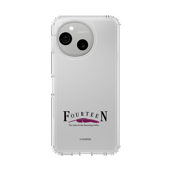 スリムプロテクションケース［ フォーティーン - ロゴ ］