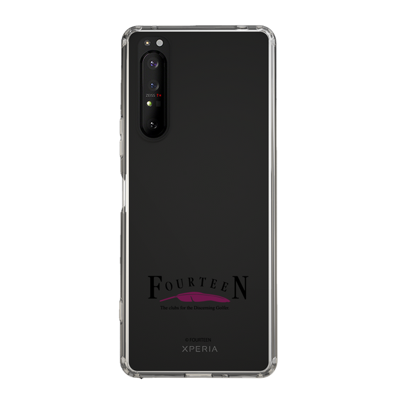 スリムプロテクションケース［ フォーティーン - ロゴ ］