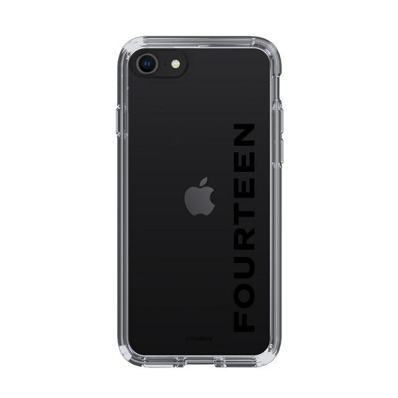 スリムプロテクションケース［ フォーティーン - フォーティーンロゴ - クリア ］