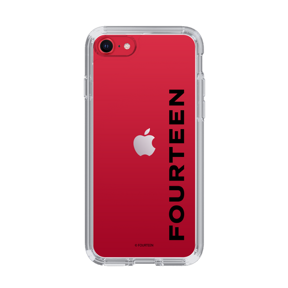 スリムプロテクションケース［ フォーティーン - フォーティーンロゴ - クリア ］