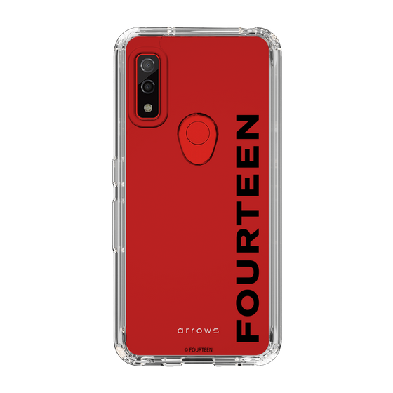 スリムプロテクションケース［ フォーティーン - フォーティーンロゴ - クリア ］