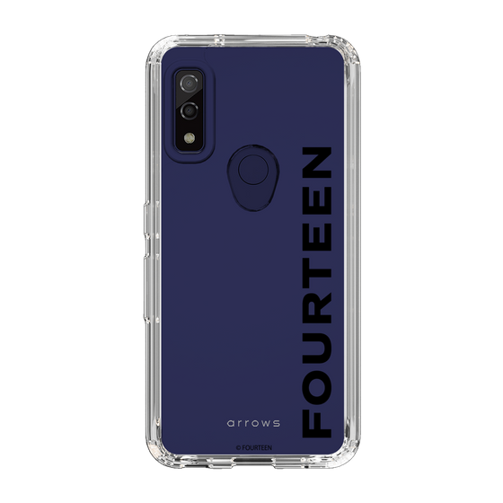 スリムプロテクションケース［ フォーティーン - フォーティーンロゴ - クリア ］