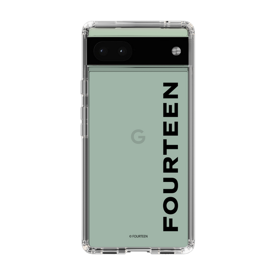 スリムプロテクションケース［ フォーティーン - フォーティーンロゴ - クリア ］