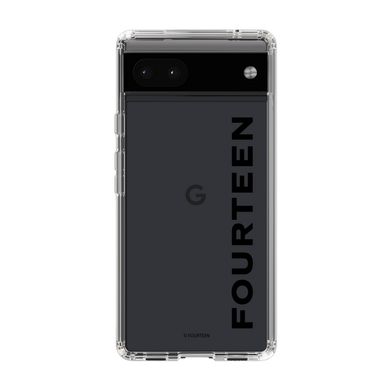 スリムプロテクションケース［ フォーティーン - フォーティーンロゴ - クリア ］