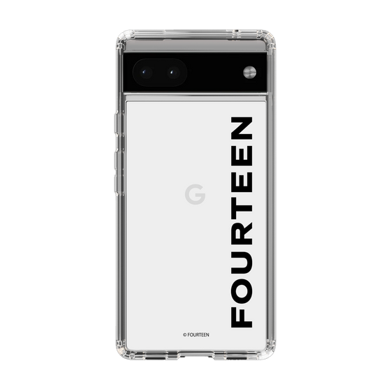 スリムプロテクションケース［ フォーティーン - フォーティーンロゴ - クリア ］