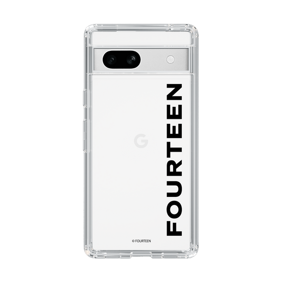 スリムプロテクションケース［ フォーティーン - フォーティーンロゴ - クリア ］