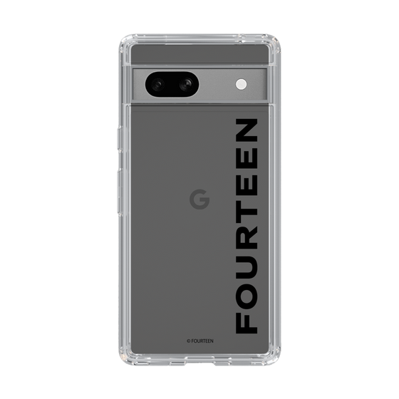 スリムプロテクションケース［ フォーティーン - フォーティーンロゴ - クリア ］