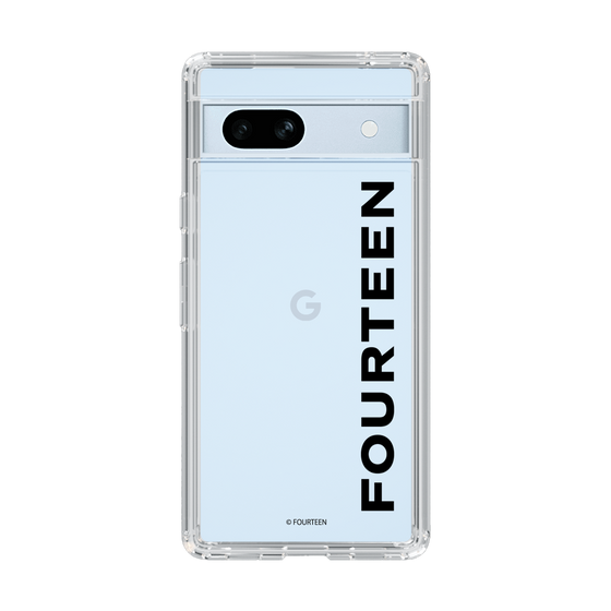 スリムプロテクションケース［ フォーティーン - フォーティーンロゴ - クリア ］