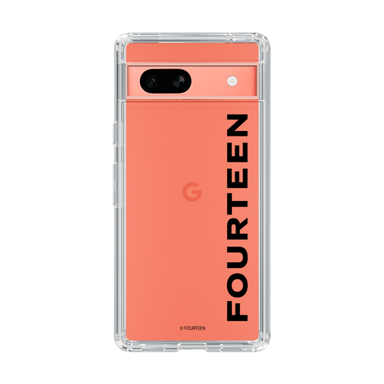 スリムプロテクションケース［ フォーティーン - フォーティーンロゴ - クリア ］