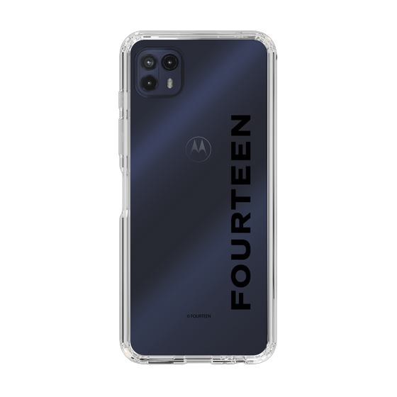 スリムプロテクションケース［ フォーティーン - フォーティーンロゴ - クリア ］