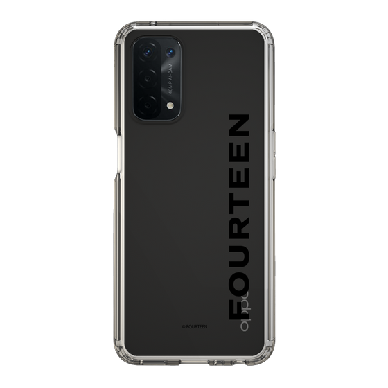 スリムプロテクションケース［ フォーティーン - フォーティーンロゴ - クリア ］