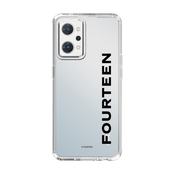 スリムプロテクションケース［ フォーティーン - フォーティーンロゴ - クリア ］