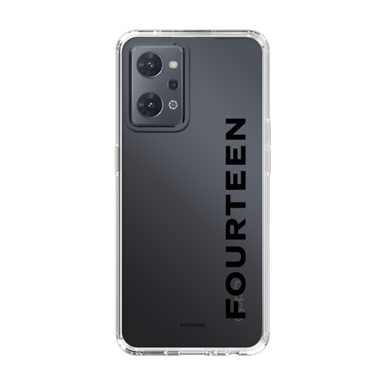 スリムプロテクションケース［ フォーティーン - フォーティーンロゴ - クリア ］