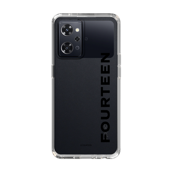 スリムプロテクションケース［ フォーティーン - フォーティーンロゴ - クリア ］