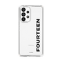 スリムプロテクションケース［ フォーティーン - フォーティーンロゴ - クリア ］
