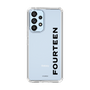 スリムプロテクションケース［ フォーティーン - フォーティーンロゴ - クリア ］