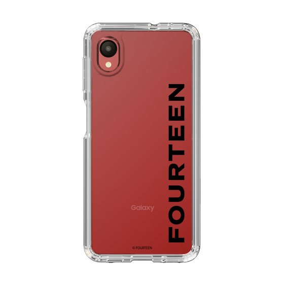 スリムプロテクションケース［ フォーティーン - フォーティーンロゴ - クリア ］