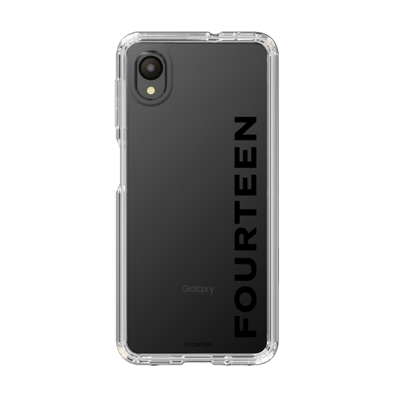 スリムプロテクションケース［ フォーティーン - フォーティーンロゴ - クリア ］