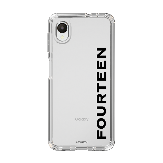 スリムプロテクションケース［ フォーティーン - フォーティーンロゴ - クリア ］
