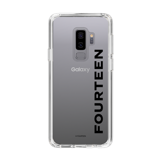 スリムプロテクションケース［ フォーティーン - フォーティーンロゴ - クリア ］