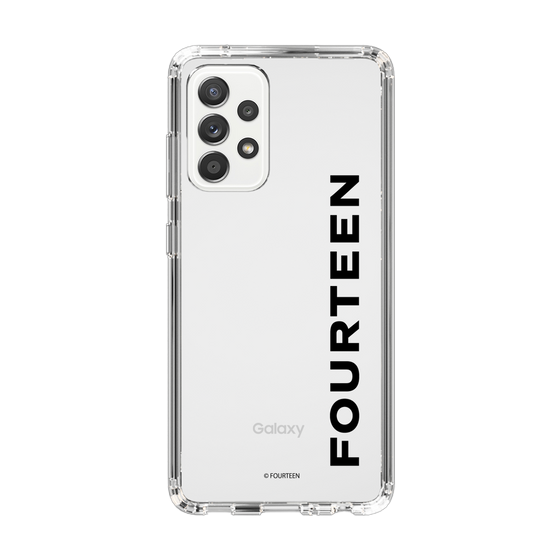 スリムプロテクションケース［ フォーティーン - フォーティーンロゴ - クリア ］