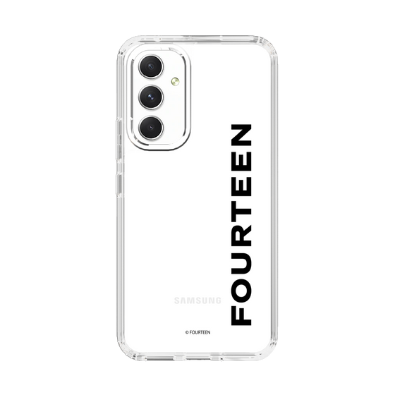 スリムプロテクションケース［ フォーティーン - フォーティーンロゴ - クリア ］
