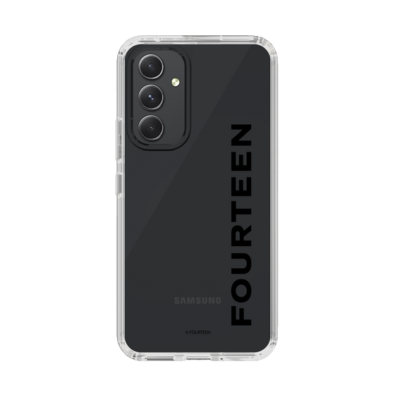 スリムプロテクションケース［ フォーティーン - フォーティーンロゴ - クリア ］