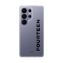 スリムプロテクションケース［ フォーティーン - フォーティーンロゴ - クリア ］