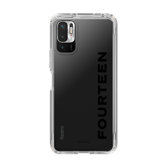 スリムプロテクションケース［ フォーティーン - フォーティーンロゴ - クリア ］